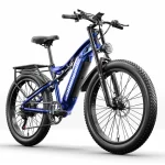 MX03 48V 500w Electric Bike 15Ah Long Rang Fat Tire Ebike BaFang Electric DirtBike Hybrid Bicycle